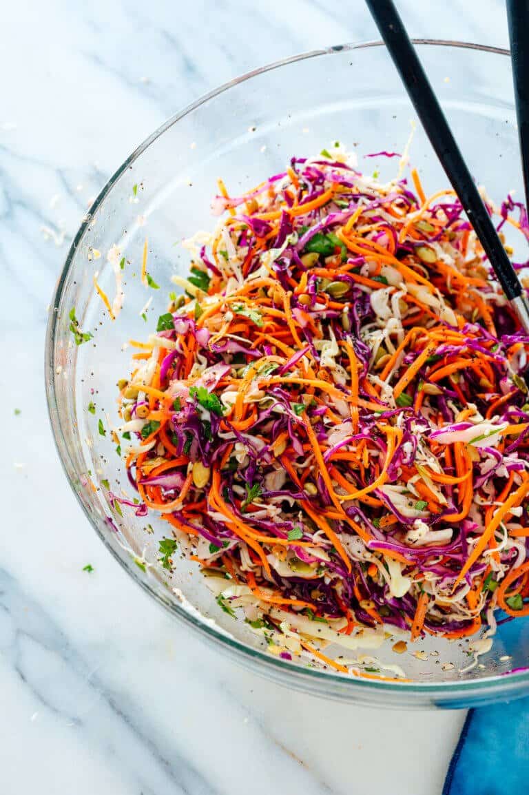 Coleslaw bio comme en Irlande