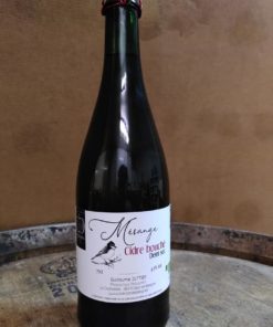 Cidre fermier bio demi-sec - 75 cl.