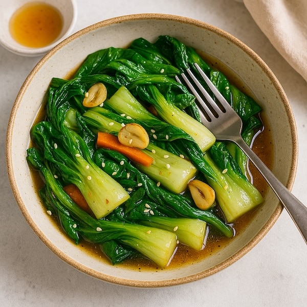 🥬 5 recettes ultra simples au Pak Choy